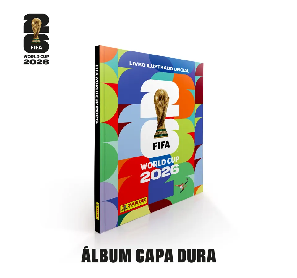 Álbum Oficial Copa do Mundo 2026 – Capa Dura